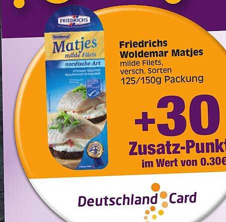 Friedrichs Woldemar Matjes Angebot bei EDEKA - 1Prospekte.de