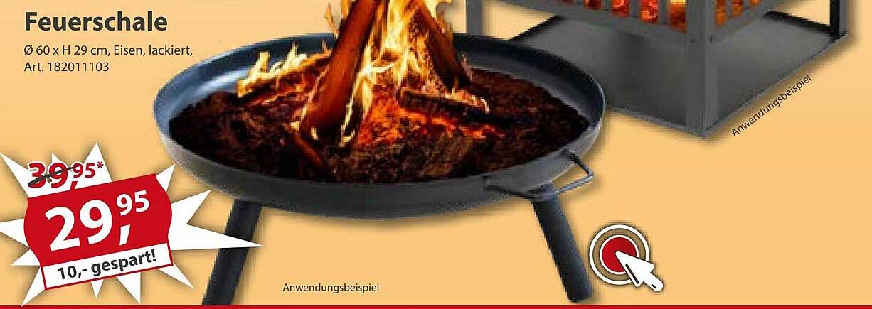 Feuerschale Angebot bei Sonderpreis Baumarkt 1Prospekte.de