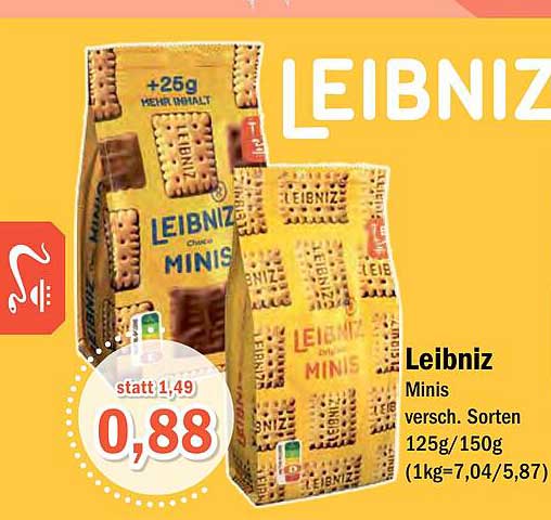 Leibniz Minis Angebot bei Aktiv Irma - 1Prospekte.de