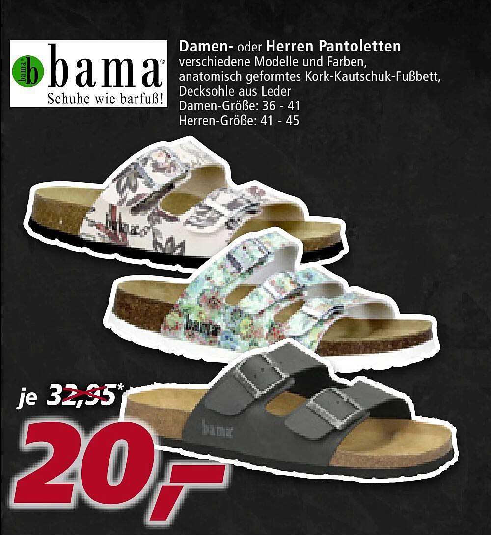 bama pantolette damen real