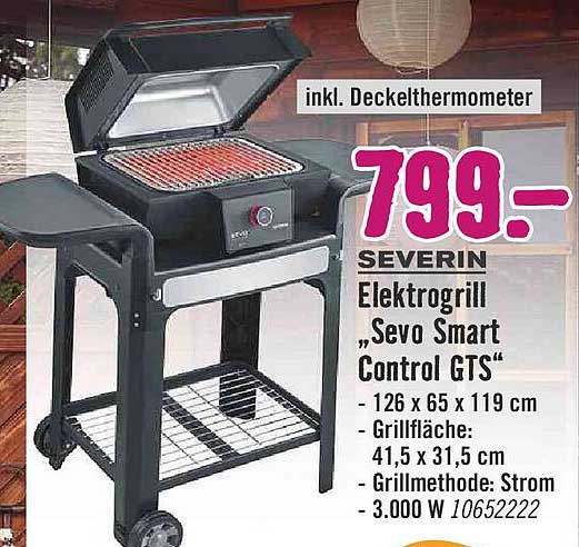 Severin PG 8138 SEVO Smart Control GT • Elektro Tischgrill • im günstig kaufen