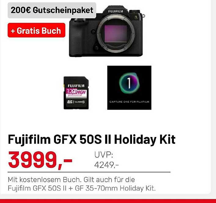 FOTO GREGOR Fujifilm Gfx 50s II Holiday Kit