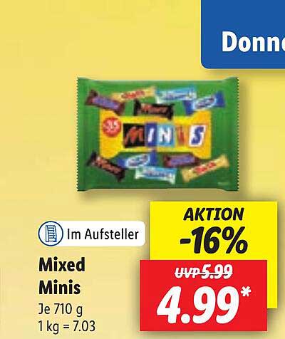 Mixed Minis Angebot bei Lidl - 1Prospekte.de