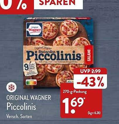 Original Wagner Piccolinis Angebot bei ALDI Nord 1Prospekte.de