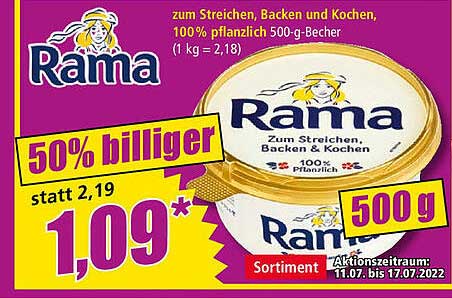 Rama Angebot bei NORMA 1Prospekte.de