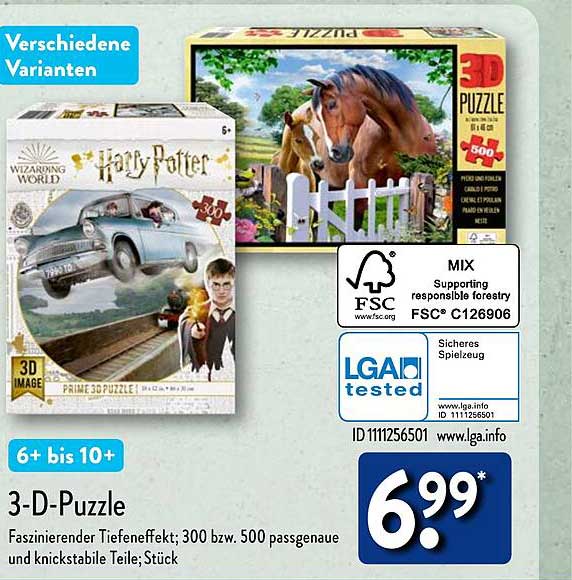 3dpuzzle Angebot bei ALDI Nord 1Prospekte.de