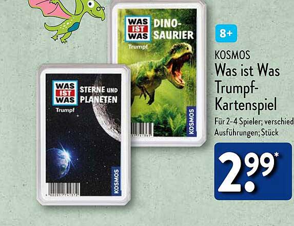 Kosmos Was Ist Was Trumpf-kartenspiel Angebot bei ALDI Nord - 1Prospekte.de