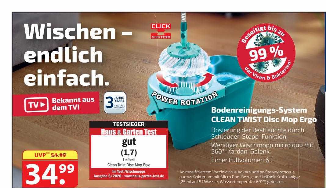 3 Testine Di Ricambio In Microfibra Per Mocio Easy-Wring & Clean Twist – Lavabili E Antigraffio – Adatte A Pavimenti Lisci