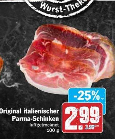 Original Italienischer Parma-schinken Angebot bei Dodenhof - 1Prospekte.de