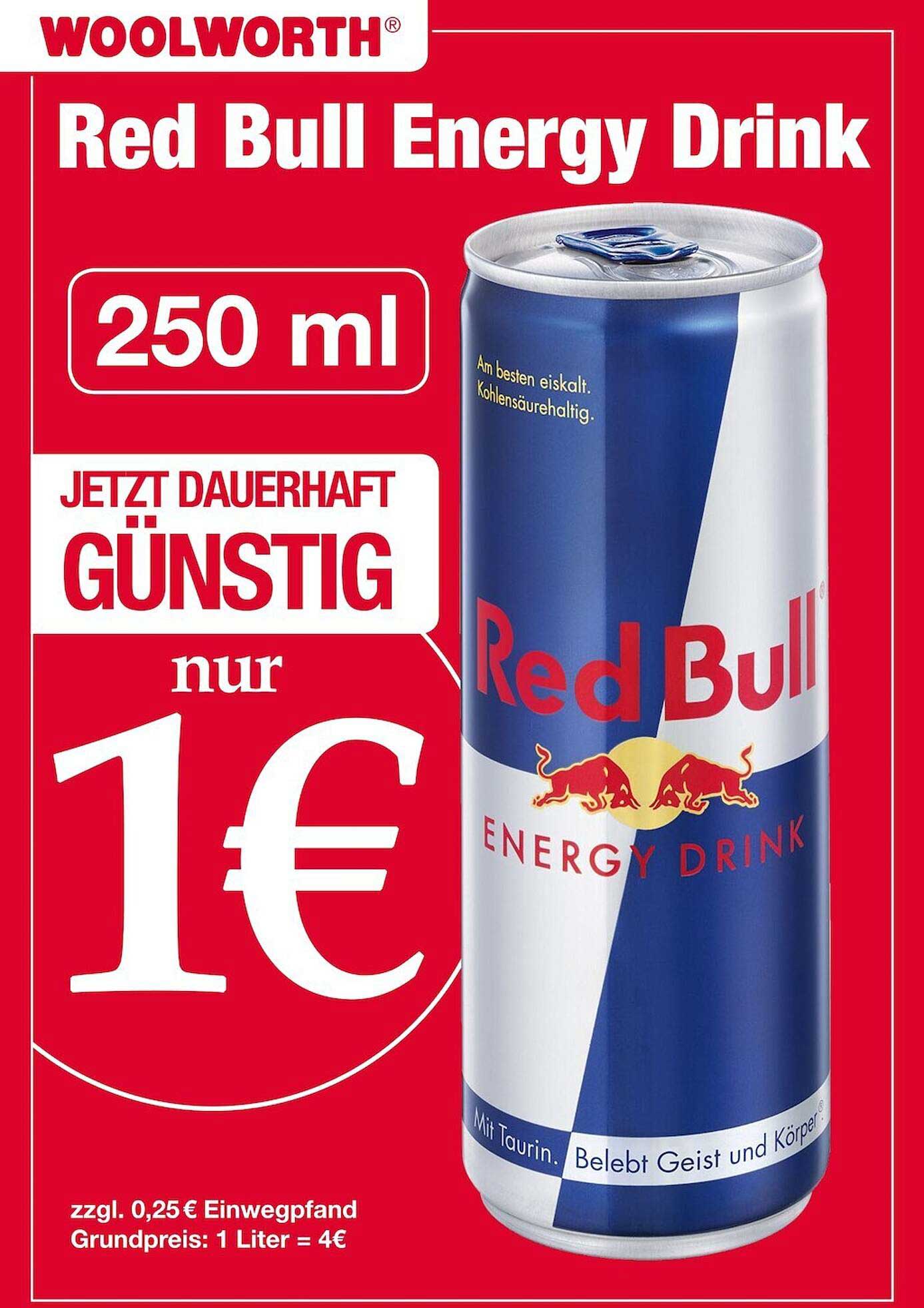 Wo Ist Diese Woche Red Bull Im Angebot Red Bull Energy Drink Angebot bei Woolworth - 1Prospekte.de