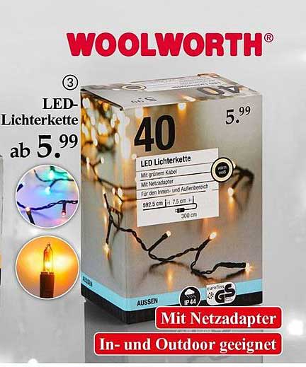 Woolworth Woolworth Led Lichterkette