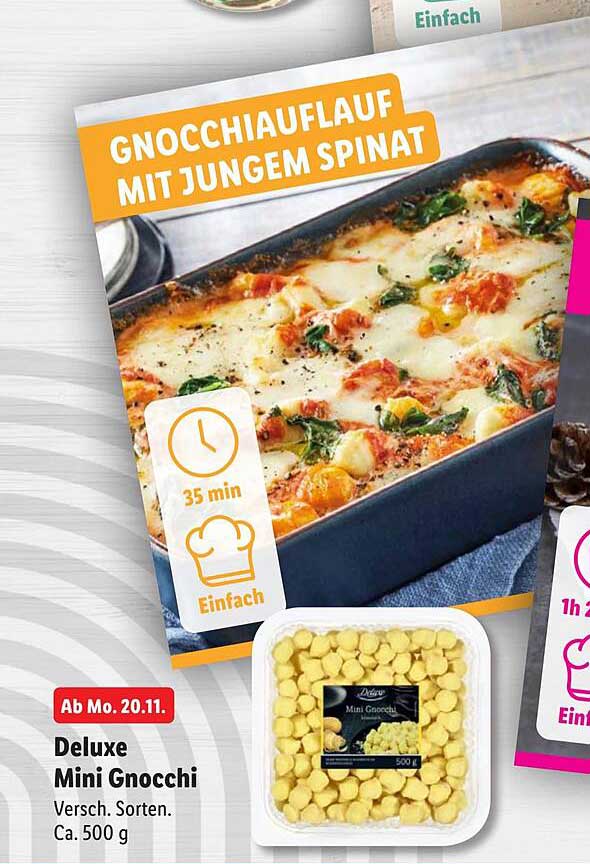 Deluxe Mini Gnocchi Angebot bei Lidl 1Prospekte.de