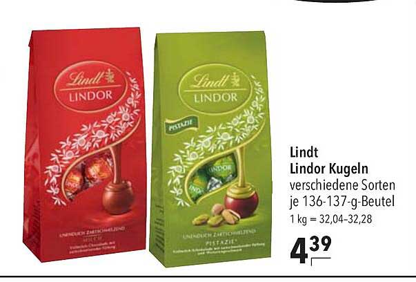 Lindt Lindor Kugeln Angebot bei CITTI Markt - 1Prospekte.de