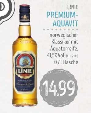 Linie Premiumaquavit Angebot bei Edeka Struve 1Prospekte.de