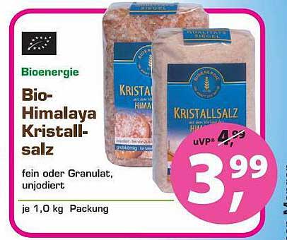 Erdi Biomarkt Bioenergie Bio-himalaya Kristallsalz