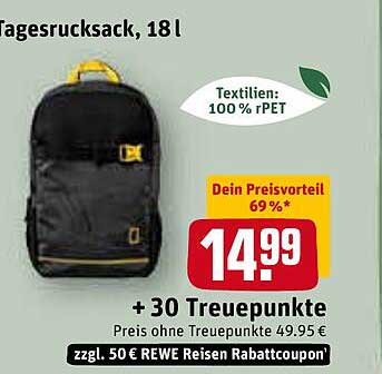 Tagesrucksack Angebot bei REWE Kaufpark - 1Prospekte.de