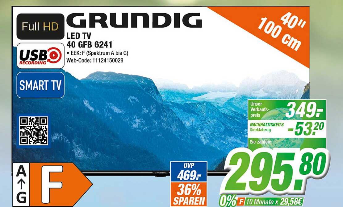 Expert Klein Grundig Led Tv 40 Gfb 6241