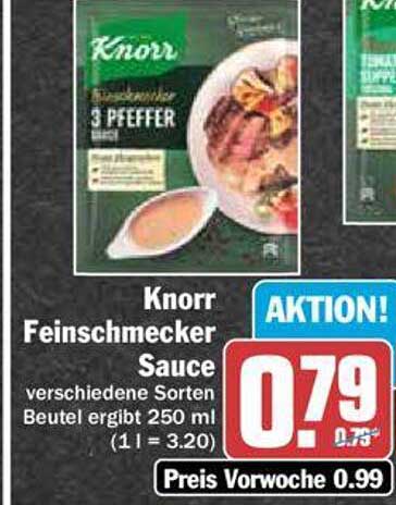 Hit Knorr Feinschmecker Sauce