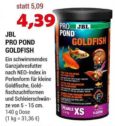 Zookauf Jbl Pro Pond Goldfish