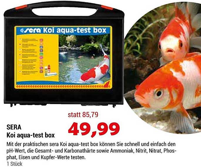 Zookauf Sera Koi Aqua-test Box