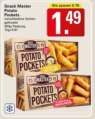 Wez Snack Master Potato Pockets