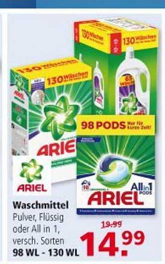 Multi Markt Ariel Waschmittel