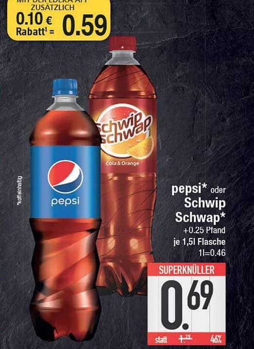 Pespi Oder Schwipschwap Angebot bei E Center 1Prospekte.de