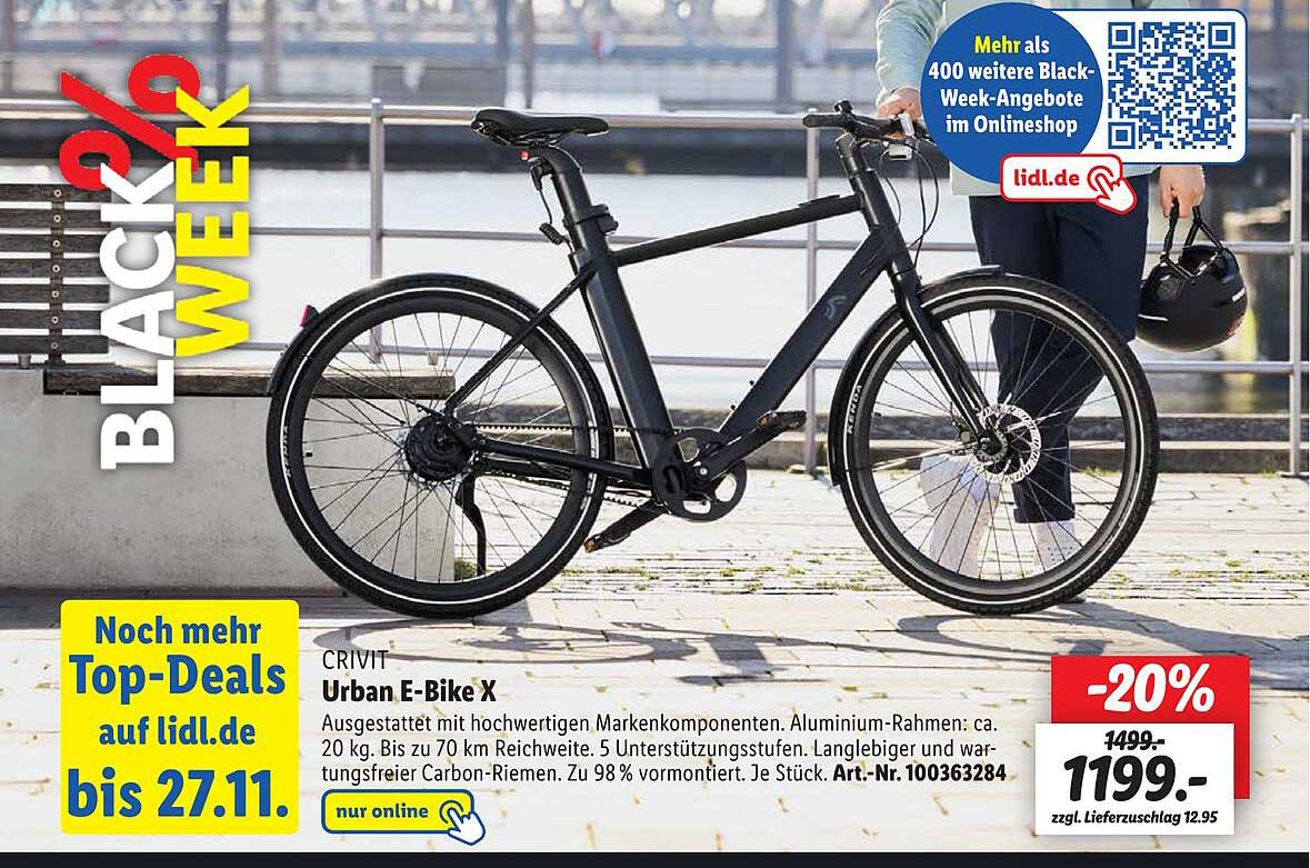 Crivit Urban Ebike X Angebot bei ALDI Nord 1Prospekte.de