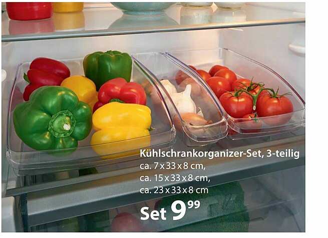 NKD Kühlschrankorganizer-set 3-tlg
