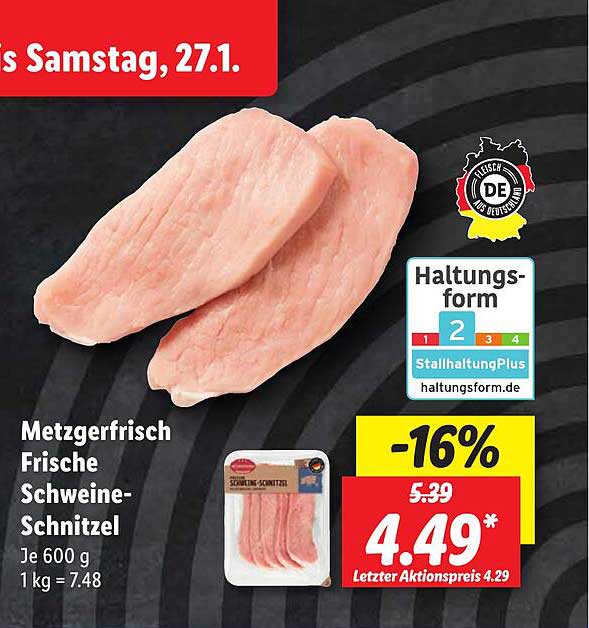 Aktuelle Metzgerfrisch Hackfleisch Angebote diese Woche