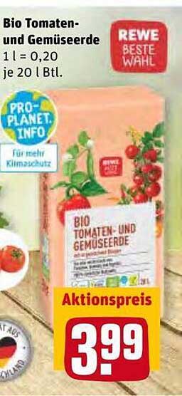 REWE Kaufpark Rewe Beste Wahl Bio Tomaten Und Gemüseerde