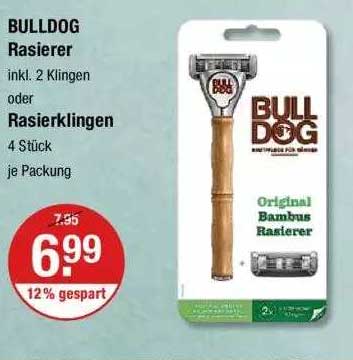 V-Markt Bulldog Rasierer Oder Rasierklingen