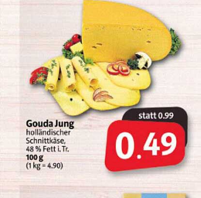 Gouda Jung Angebot bei Markant Markt 1Prospekte.de
