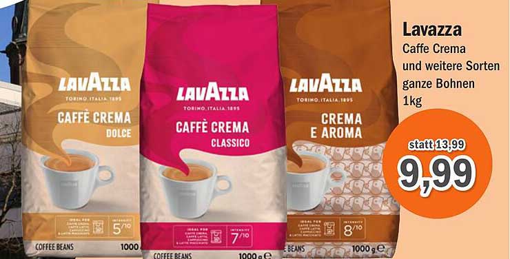 Aktiv Irma Lavazza Caffe Crema Und Weitere Sorten