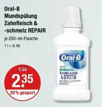 V-Markt Oral-b Mundspüllung Zahnfleisch & -schmelz Repair