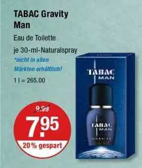 V-Markt Tabac Gravity Man