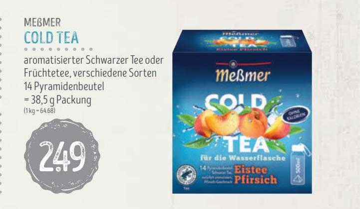 Meßmer Cold Tea Angebot bei Edeka Struve - 1Prospekte.de
