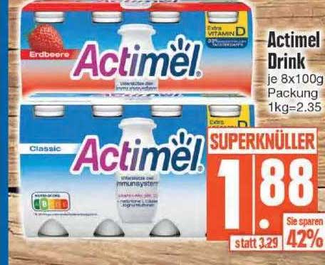 Wunderschöne Actimel Im Angebot Bilder