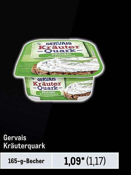 Gervais Kräuterquark Angebot bei METRO - 1Prospekte.de