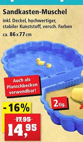 Sandkastenmuschel Angebot bei Thomas Philipps 1Prospekte.de