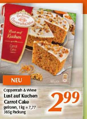 Inkoop Copperrath & Wiese Lust Auf Kuchen Carrot Cake