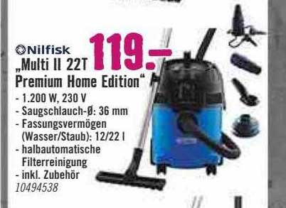 Hornbach Nilfisk „multi II 22t Premium Home Edition“