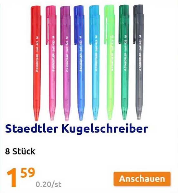 Staedtler 458 Kugelschreiber-Nachfüllmine, Einzelprodukt
