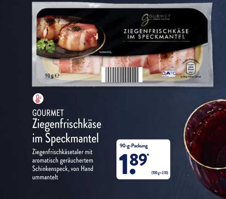 Ziegenfrischkäse Im Speckmantel Angebot bei ALDI Nord - 1Prospekte.de