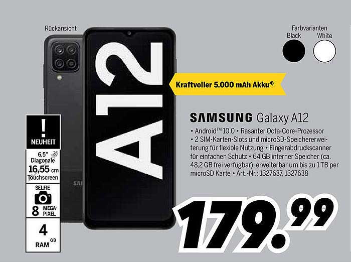 MEDIMAX Samsung Galaxy A12