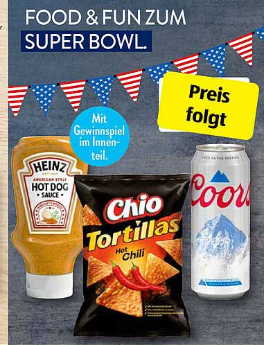 ALDI SÜD Food & Fun Zum Super Bowl