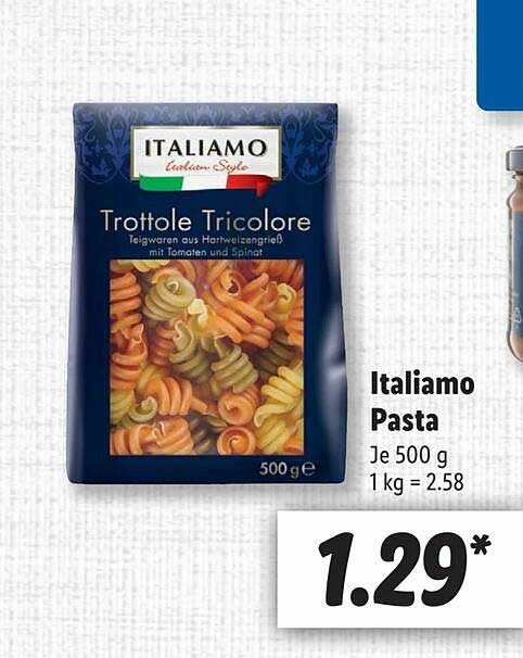 Italiamo Pasta Angebot Bei Lidl 1Prospekte de Italiamo Pasta Angebot Bei Lidl 1Prospekte de