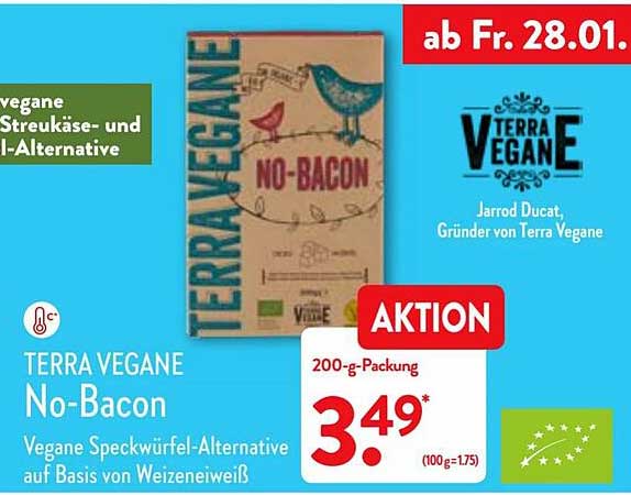 ALDI Nord Terra Vegane No Bacon
