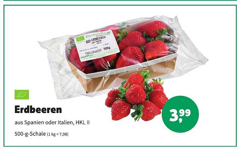 Erdi Biomarkt Erdbeeren