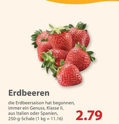 Erdbeeren Angebot bei Basic 1Prospekte.de